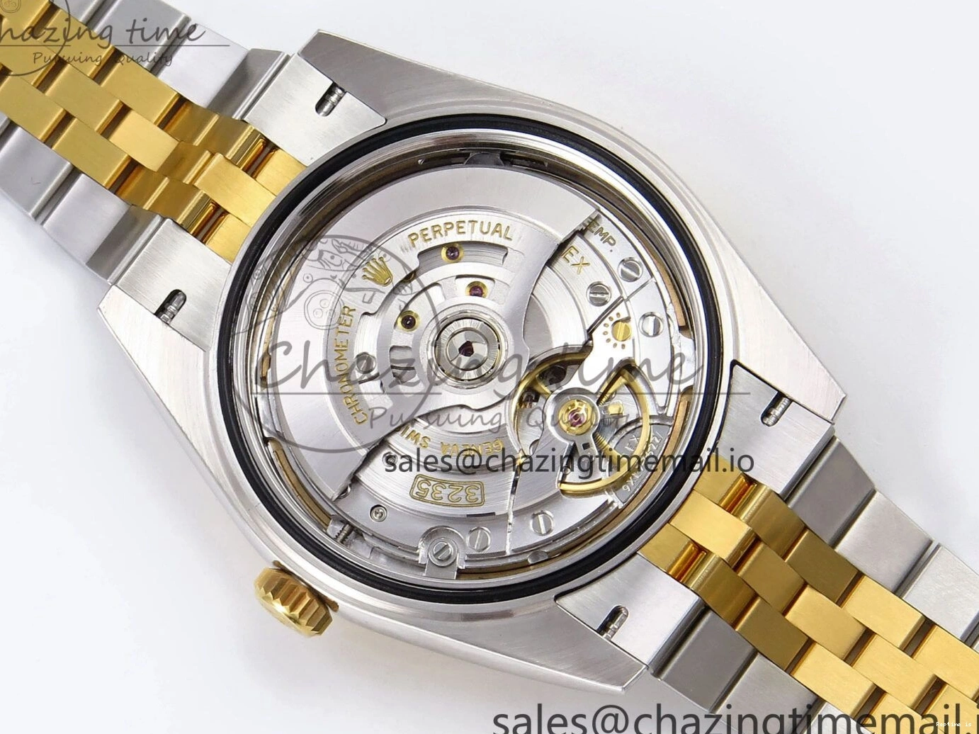 0105 Attractive DateJust 41 SS YG ARF 1:1 Best Edition 904L Steel YG Textured Stick Dial on Jubilee Bracelet SH3235 (Gain Weight) 1226
